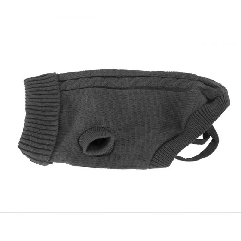 Dogman Strikket genser Gina Grå, 35 cm