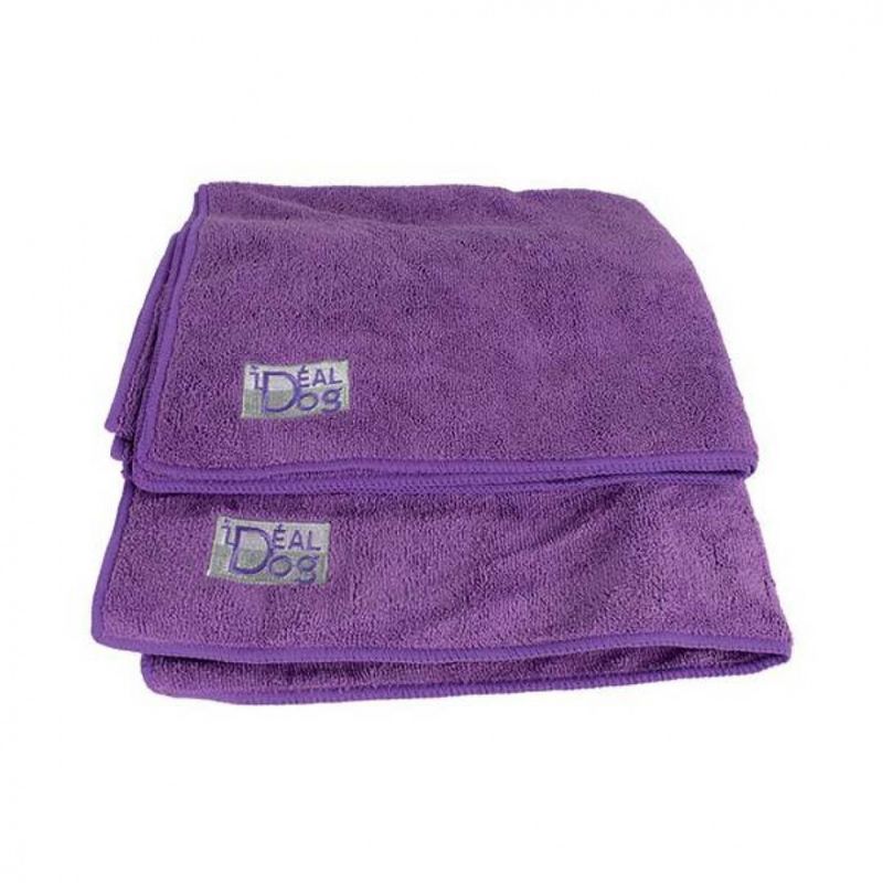 Ideal Dogs Microfiber håndkler, 2 stk i pakken (100x60cm)